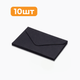 Конверты 6 формата Craft Black - крафтовые бумажные для приглашений, записок, визиток, скрапбукинга — 10 шт. - изображение 1