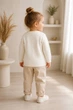 Кардиган детский вязаный белый Kiddo белый 86 см - изображение 2