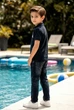 Футболка-поло Adidas для хлопчика Kiddo розмір 140 (KIDDO-266215B1212C486C95E7BF56C424ACF5) - изображение 2