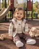 Комплект- тройка Little Flower Kiddo коричневый 68 см - изображение 1
