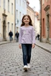 Кофта Cool Friends для девочки Kiddo лавандово-фиолетовый 122 см - изображение 1