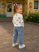Лонгслив Little Butterflies Kiddo молочный 92 см - изображение 2