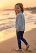 Кофта серая с принтом белого котика и пайетками Kiddo серый 104 см - изображение 2