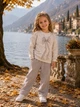 Костюм для девочки «Fall Bow» Kiddo Серо-бежевый 92 см - изображение 1