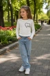 Лонгслив Lovely Kiddo молочный 110 см - изображение 1