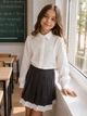 Святкова блуза School Collection Kiddo Блуза Aurora розмір 128 (KIDDO-3C117CFC0B3C4CE1B0EB70164069E6A9) - зображення 1
