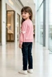 Кофта для девочки "Розовые бантики" Kiddo розовый 98 см - изображение 2