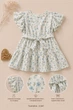 Платье Blossom Kiddo голубой 98 см - изображение 3