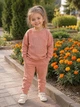 Костюм со стразами "Медвежонок" цвет темная пудра Kiddo темно-пудровый с белым 92 см - изображение 2