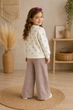 Комплект Bow Style Kiddo бежевый 92 см - изображение 2