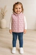 Жилетка стеганая Soft Kids Kiddo пудровый 92 см - изображение 1
