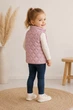 Жилетка стеганая Soft Kids Kiddo пудровый 92 см - изображение 2