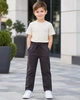 Брюки коттоновые «Sinbad Classic» Kiddo шоколадный 128 см - изображение 1
