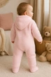 Комбинезон вязаный Little Cozy Kiddo розовый 74 см - изображение 2