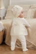 Комплект для младенца «Little Lace» Kiddo молочный 56 см - изображение 2