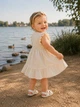 Платье муслиновое Emilia Kiddo молочный 80 см - изображение 2