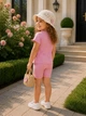 Костюм Lumi Kiddo пастельный розовый 98 см - изображение 2