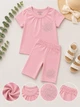 Костюм Lumi Kiddo пастельный розовый 98 см - изображение 3