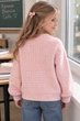 Бомбер для девочки Soft Rabbit Kiddo розовый 140 см - изображение 2