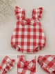 Літній пісочник Lily Kiddo Червона клітинка розмір 68 (KIDDO-CD769AB6B7854E0D868A9A43A1F61052) - зображення 2