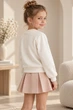 Кофточка Angel Glow со стразами Kiddo молочный 110 см - изображение 2