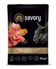 Влажный корм для стерилизованных кошек Savory 85г со вкусом индейки и моркови - изображение 1