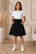 Юбка Grace Flair Kiddo С карманами 134 см - изображение 1