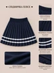 Юбка-плиссе School Elegance Kiddo черный с белым 116 см - изображение 3