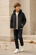 Куртка-жилетка демісезонна 2в1 Urban Kiddo чорний 140 см - зображення 1