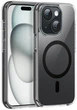 Чохол-накладка Hoco Anti-drop Magnetic для iPhone 15 Plus Transparent Black - изображение 2