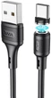 USB Кабель Hoco X52 Sereno USB-A to Type-C 3A 1m Black - зображення 1