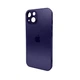 Чохол для смартфона AG Glass Matt Frame Color Logo for Apple iPhone 14 Deep Purple - изображение 1