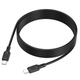 Кабель BOROFONE BX113 Lenny 60W silicone charging data cable C to C(L=2M) Black - зображення 5