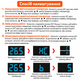 ЦифровоТерморегулятор двухканальный ZFX-ST3012 220 В с двумя датчиками цифровой контроллер температурый термостат с контролем влажности XK-W1099 0 -100 C 1 - 99% RH (COPY) - изображение 3