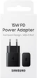 Зарядний пристрій Samsung EP-T1510EBE 15W USB-C Black (8596311191534) - зображення 4