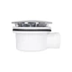 Душовий піддон Qtap Tern 308812C 80x80x12 см + сифон - зображення 6