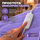 Електропростирадло Termosoft тепле простирадло з підігрівом Kayfovo 120*160 полуторка байка Фіолетовий - зображення 3