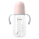 Дитяча пляшечка Evorie Exquisite Series Tritan з широким горлом 240 мл, рожево-рожева (від 6 місяців) - зображення 4