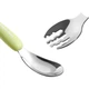 Детские столовые приборы Scoornest из стали 316L с футляром Forest Green - изображение 1