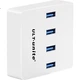 USB-концентратор ULT-Unite 3.0, док-станция расширения, высокоскоростной четырехпортовый концентратор, многопортовый адаптер для ноутбуков и настольных компьютеров, удлинительный кабель. - изображение 1