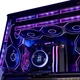 Aigo Aurora Z13 PRO Чорний прямий вентилятор для материнської плати ARGB 5v 3-контактний синхронізатор корпусу комп'ютера 12 см/ШІМ-контроль температури/необмежене дзеркало - зображення 2