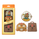 AMORTALS Ding Yuxi X TUNEEGOODS Collaboration Bread Series Black Chocolate Bear Puff Set Cushion Puff - изображение 4