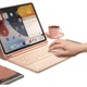 Защитный чехол BOW Hangshi HC018, совместимый с iPad 2017/18/Air1/2, универсальный чехол для планшета, подходит для Apple, съемный магнитный, 9,7 дюймов, с держателем для стилуса, темно-зеленый. - изображение 3