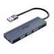 Адаптер Aigo USB-хаб 3.0, інтерфейсний конвертер, конвертер-конвертер, док-станція для ноутбука, подовжувач USB, кабель USB-розширення, док-станція B01-0.5 м - изображение 4