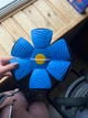 М'яч-трансформер фрісбі 2 в 1 для дітей, літаючий диск та м'яч, іграшка для активних ігор - зображення 3