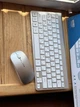 Бездротовий комплект клавіатура та миша Wireless Keyboard Combo, ультратонкий, 2.4G, для Windows, Android, MacOS, сріблястий - зображення 4