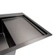 Кухонная мойка СМ 78*50 L PVD черная DÉCOR VALESO Handmade (круглый сифон 3.0/1.0) - изображение 3