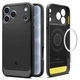 Чехол Spigen Rugged Armor MagFit для iPhone 17 Pro/18 Pro Matte Black (ACS12147) - изображение 1