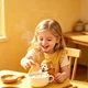 Мини-вентилятор для охлаждения еды и напитков в виде обезьянки (NR0368_1) - изображение 4