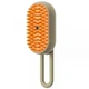 Парова щітка XL-889 для котів і собак • Щітка-гребінець Steamy Brush Pet massage comb XL-889 з розпилювачем і масажними зубцями для вичісування шерсті 58935 - зображення 2